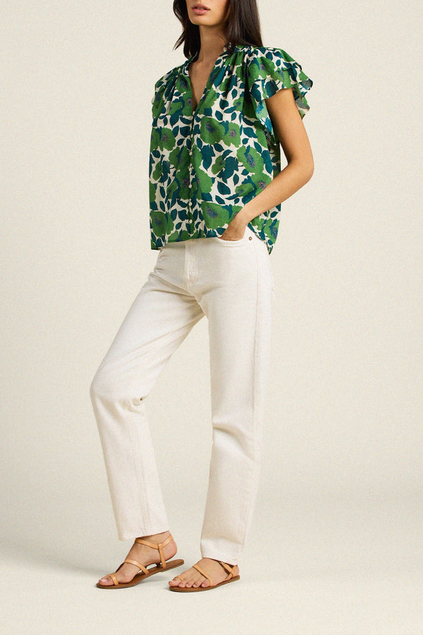 Birds of Paradis by Trovata Violette Blouse