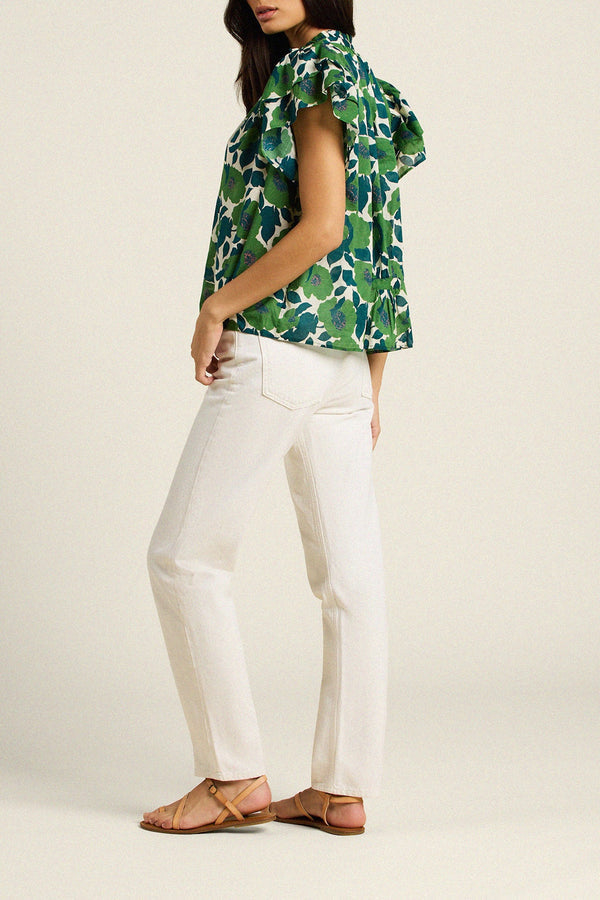 Birds of Paradis by Trovata Violette Blouse