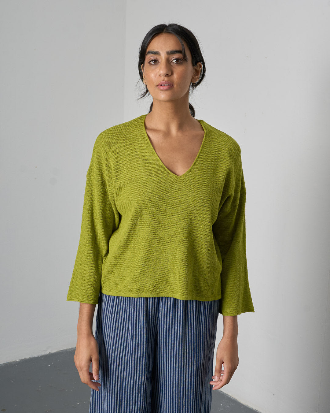BIBICO Jody Relaxed Jumper in Citronelle