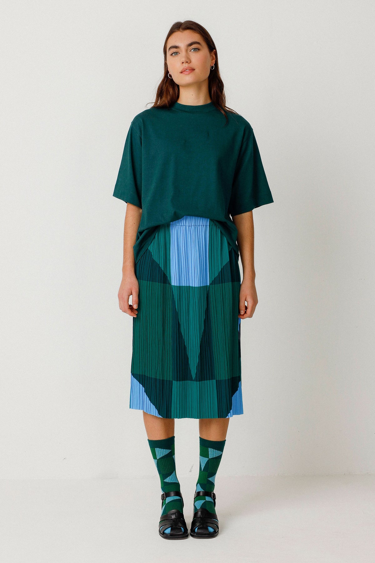 SKFK Luzia Skirt Green