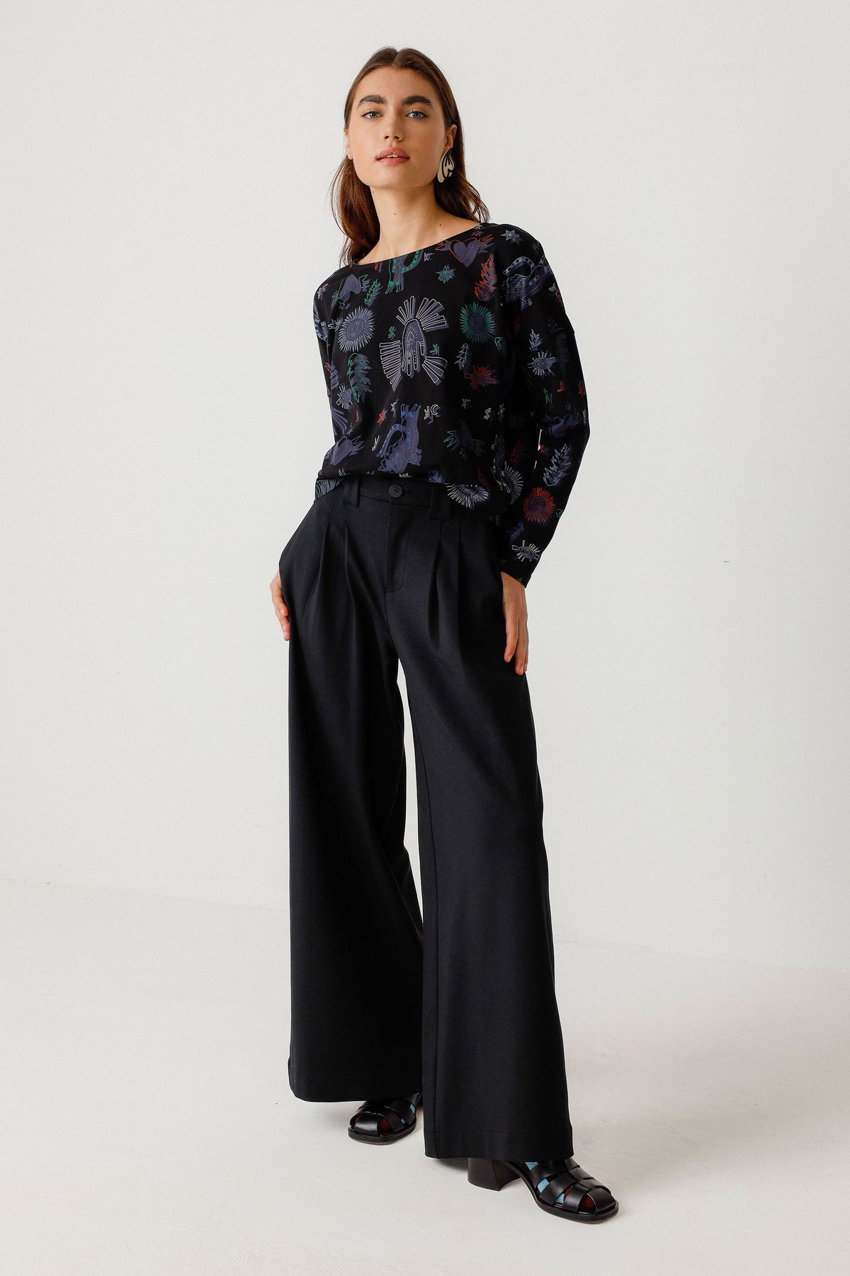 SKFK Nia Pants in Black