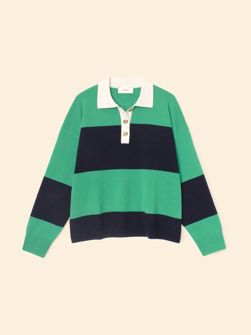 XIRENA Braxton Sweater Navy Stripe