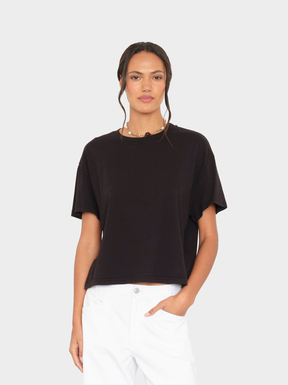 XIRENA Carter Tee Black