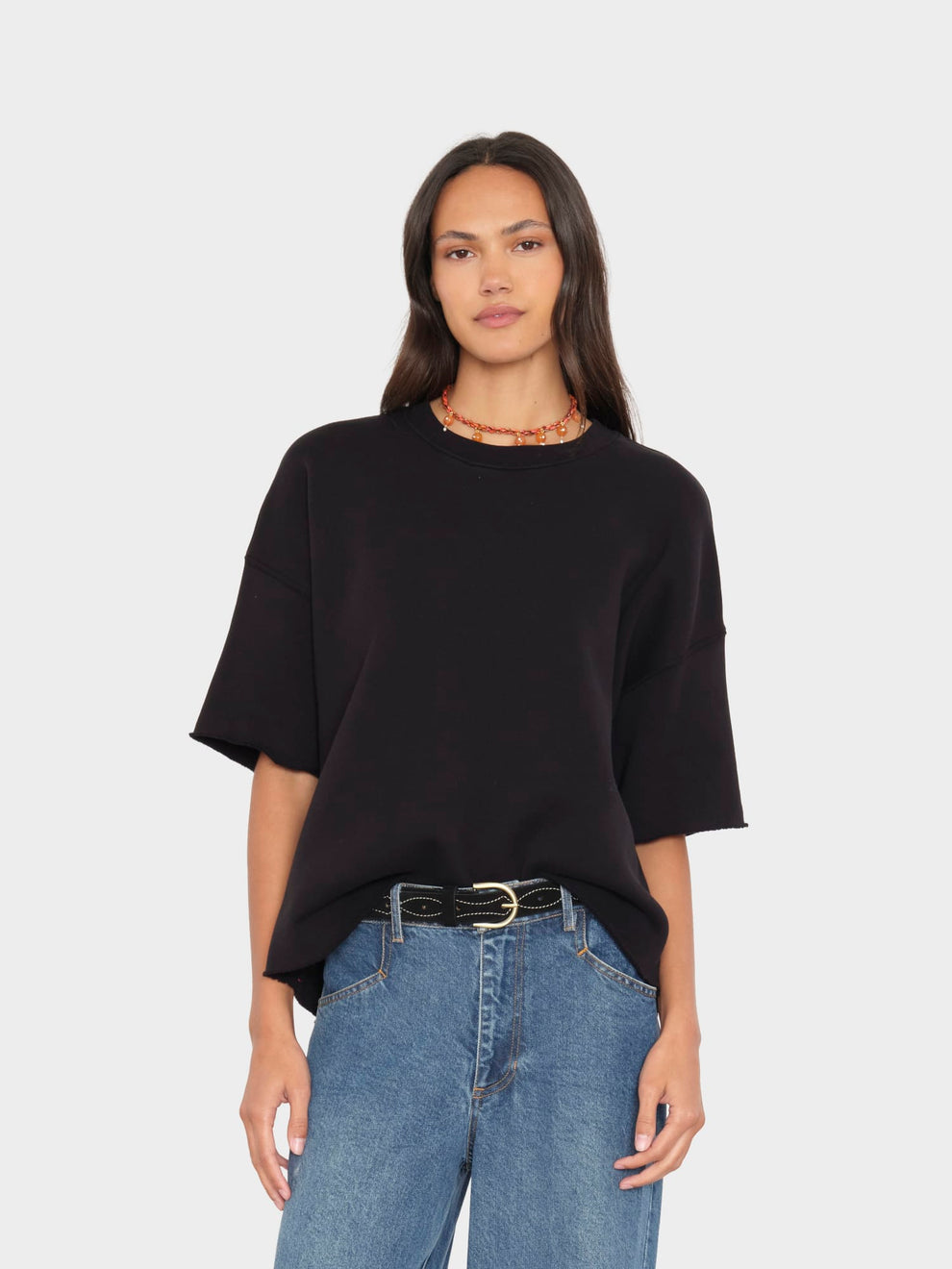 XIRENA Romeo Tee Black