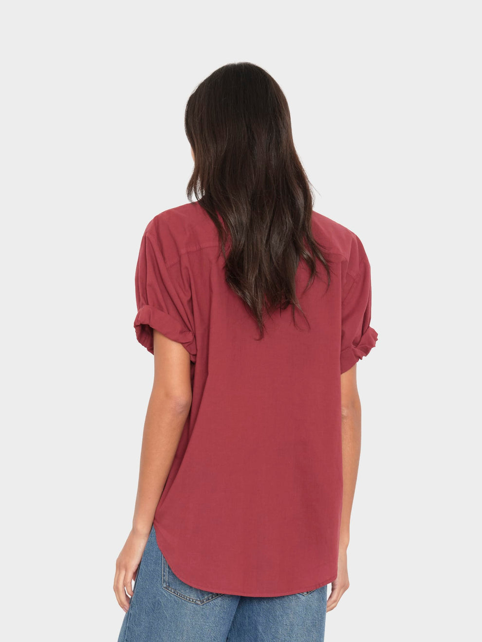 XIRENA Channing Shirt in Bordeaux