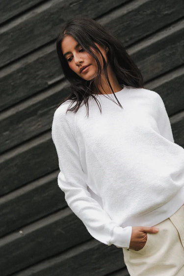 perfectwhitetee Ziggy Inside Out Fleece Sweatshirt