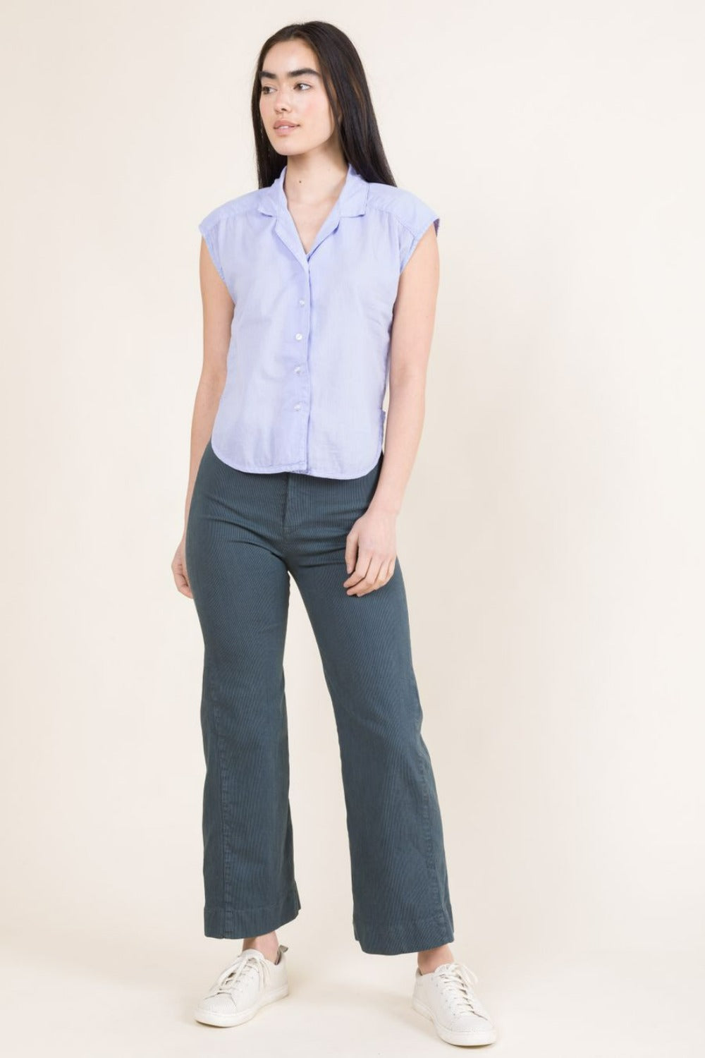 Prairie Underground Foxes Blouse Purple Frost
