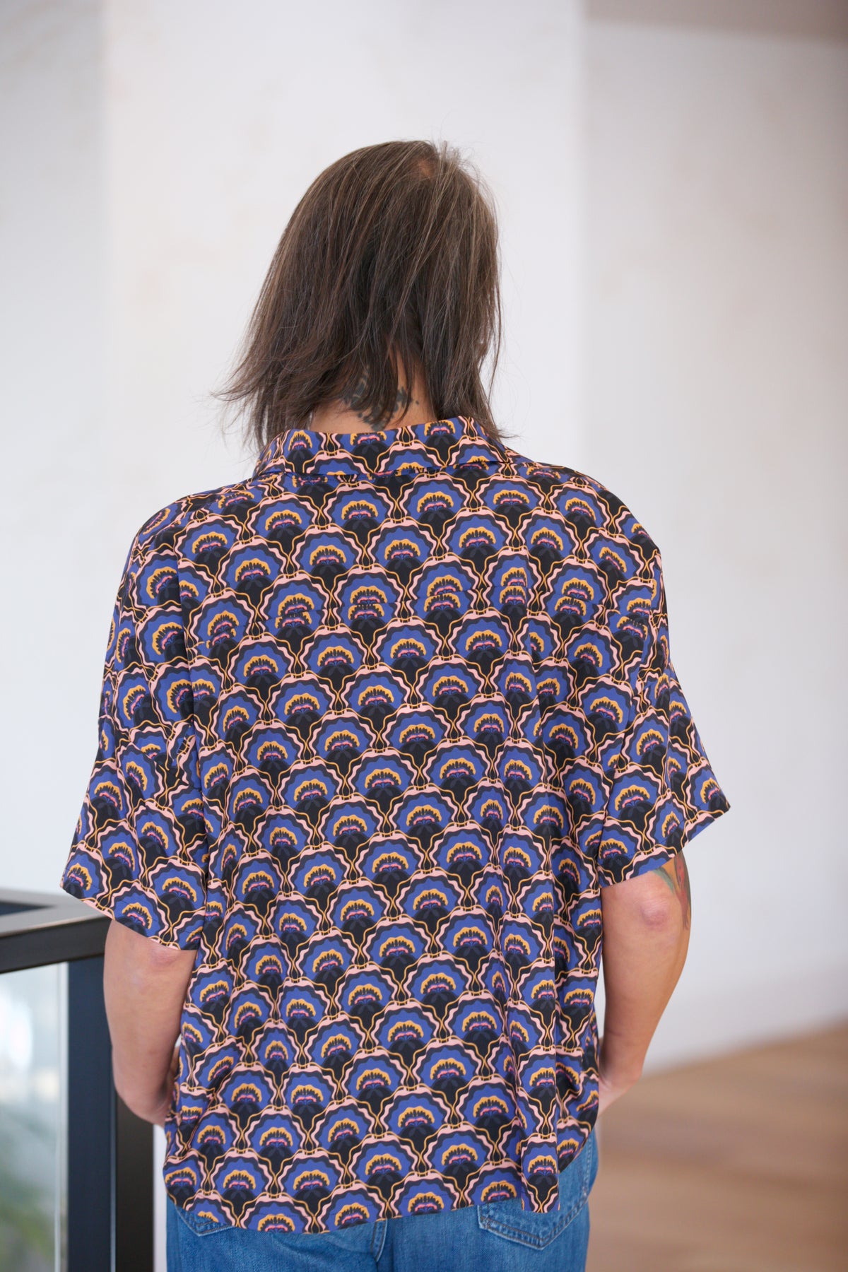 Sarah Donofrio Breezy Layers S/S Boxy Blouse
