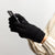 Hat Attack Lined Touch Screen Glove Black