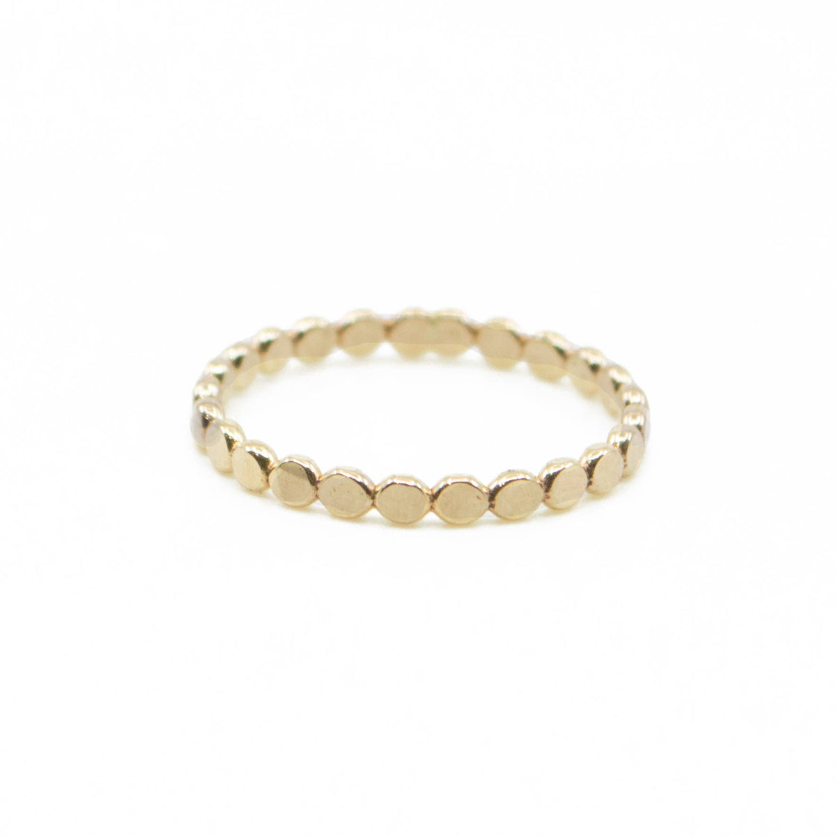 The Land of Salt - Gold Coin Stacking Ring