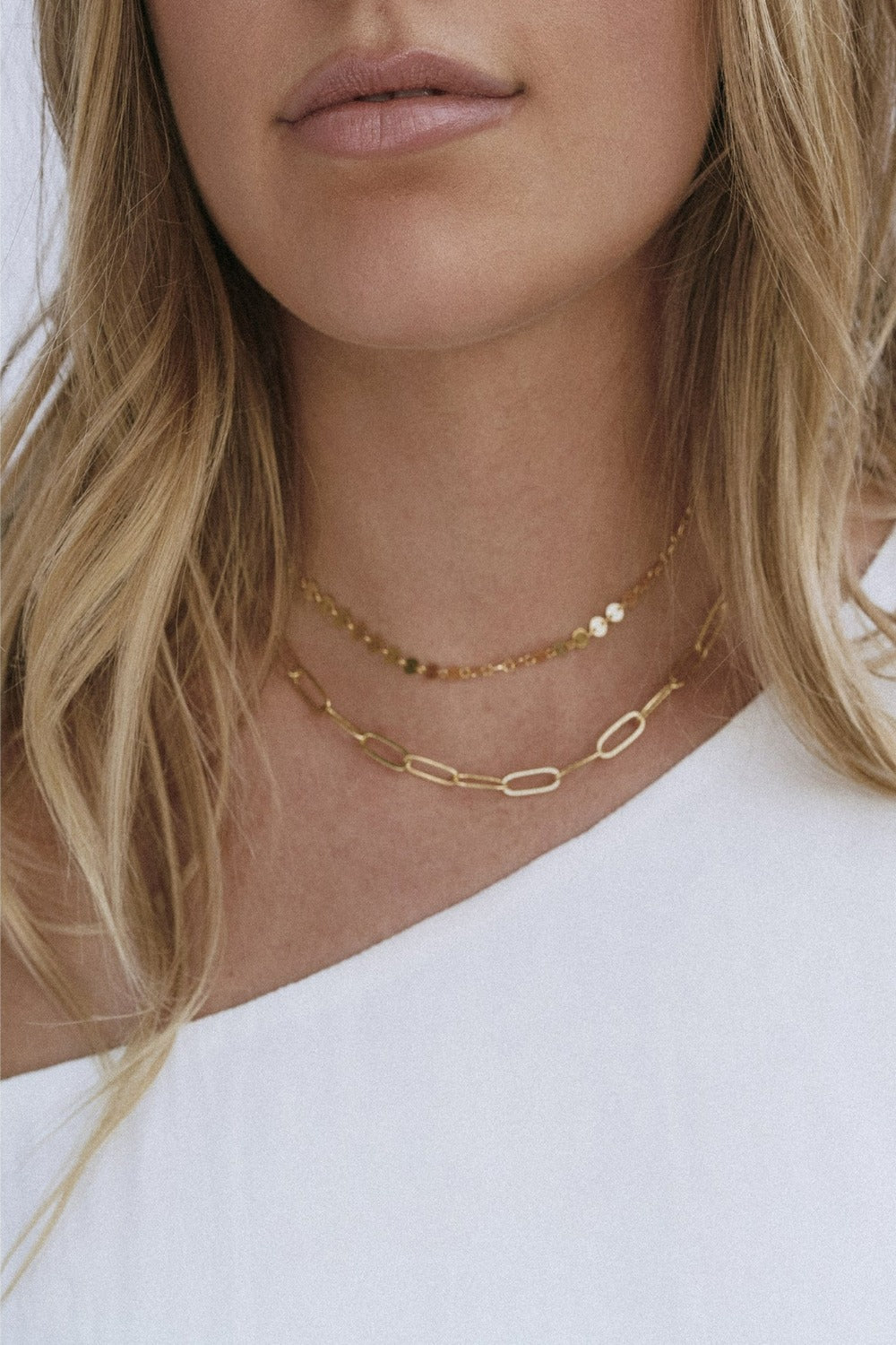 The Land of Salt 20" Marigold Chunky Link Chain Necklace