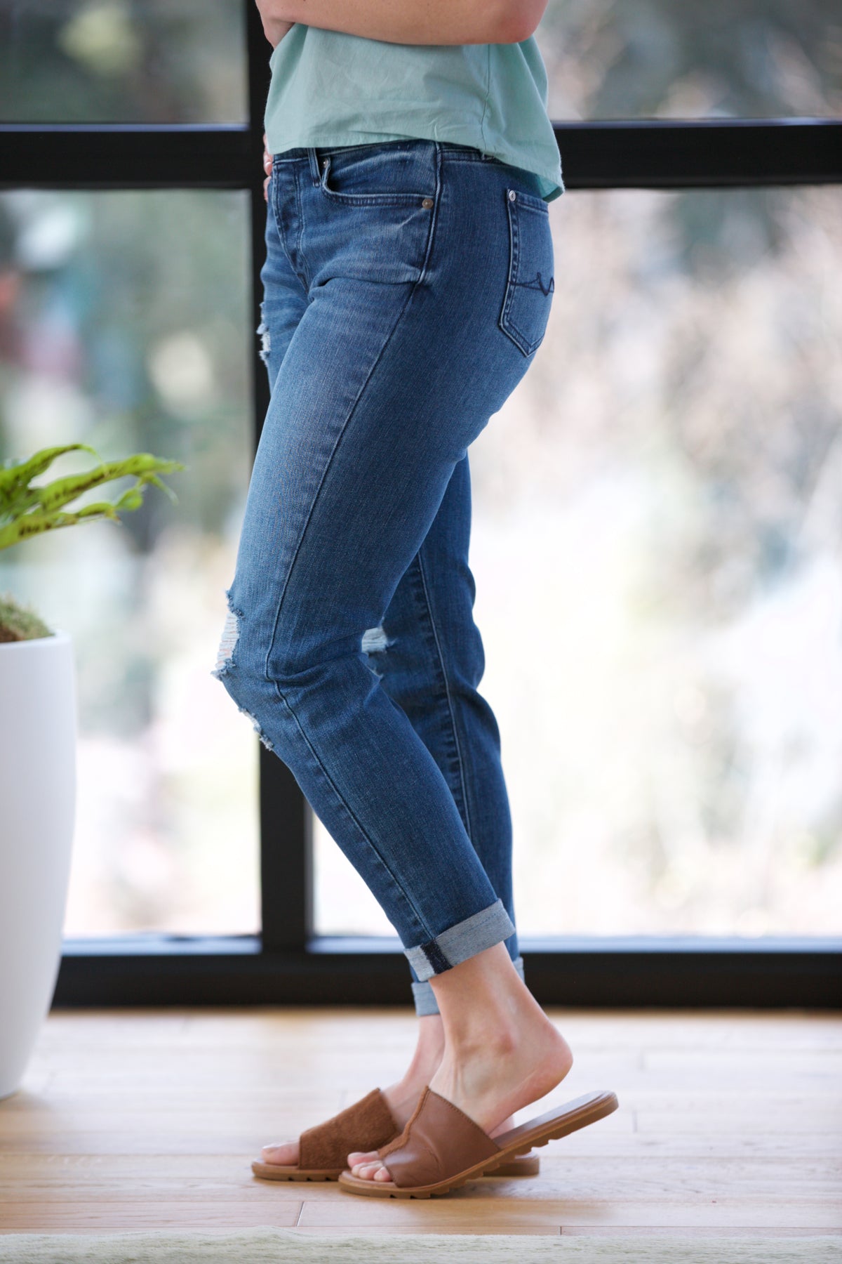 7 for All Mankind Josefina Release Hem in Alfred