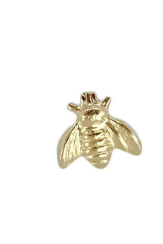 JONESY WOOD Bee Stud Earring