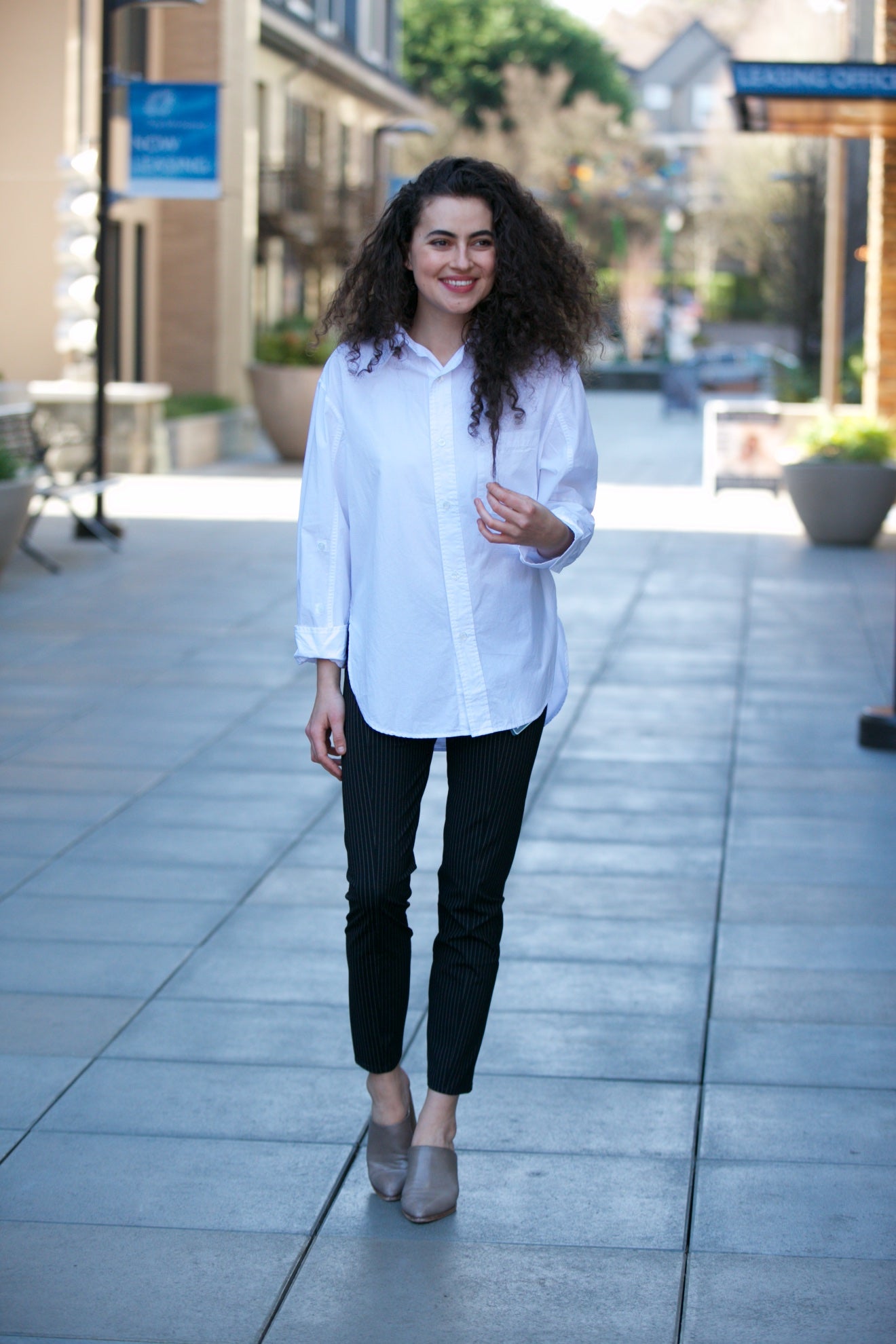 Citizens of Humanity Kayla Shirt in Optic White