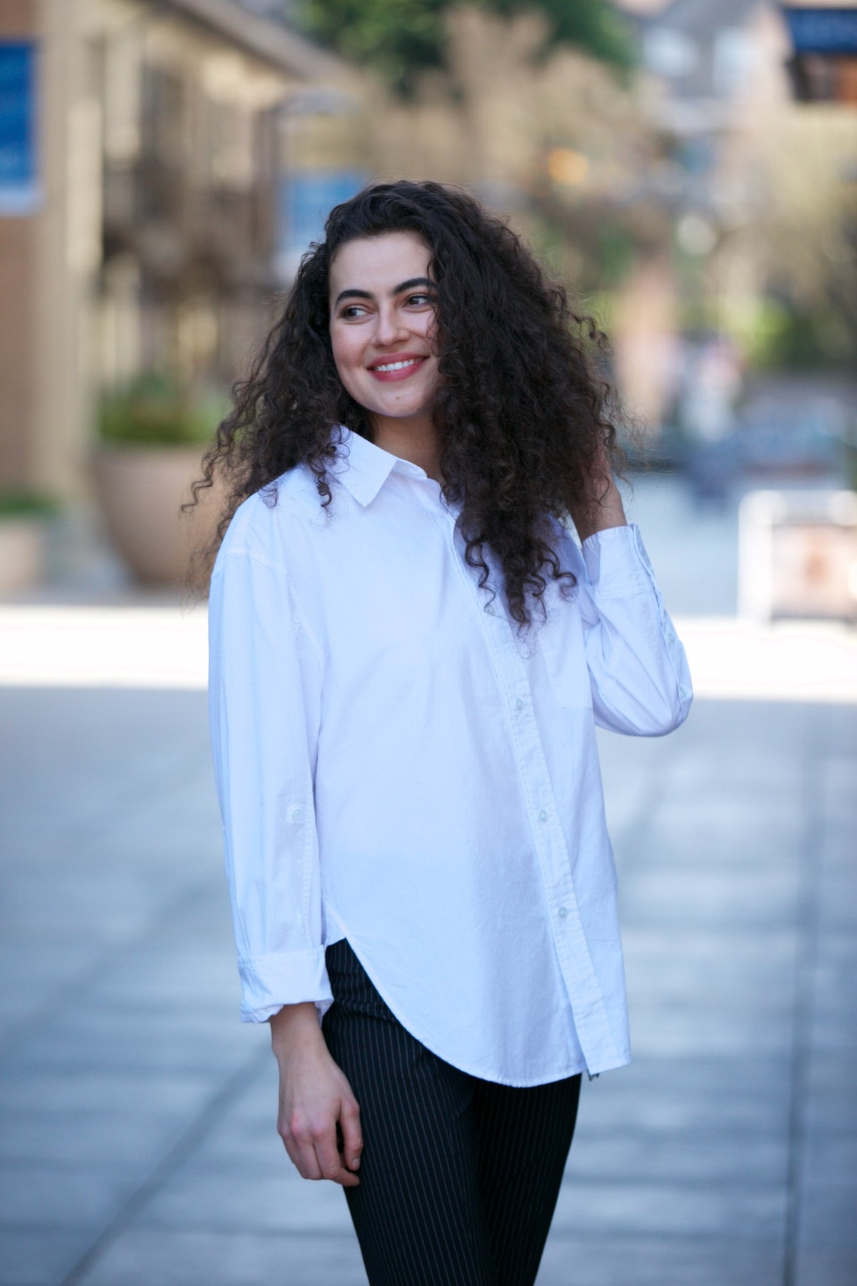 Citizens of Humanity Kayla Shirt in Optic White