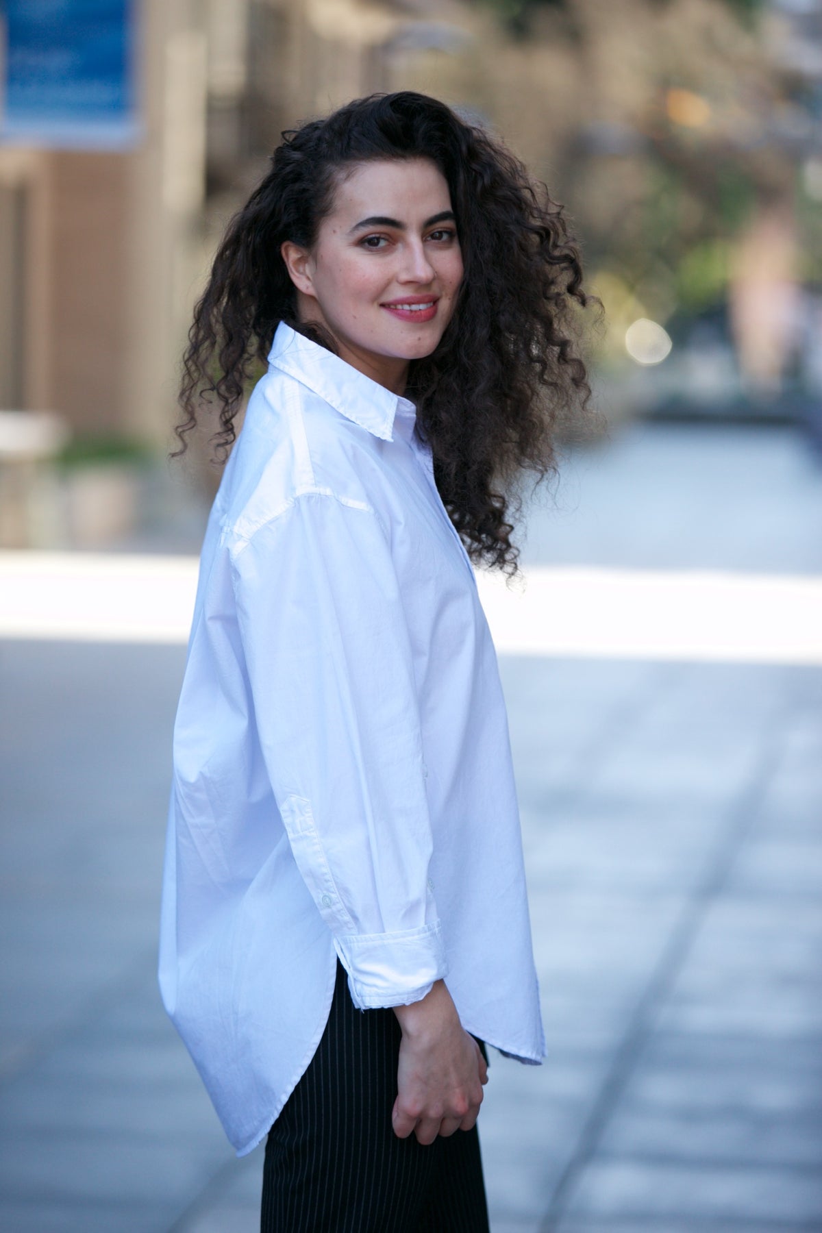 Citizens of Humanity Kayla Shirt in Optic White