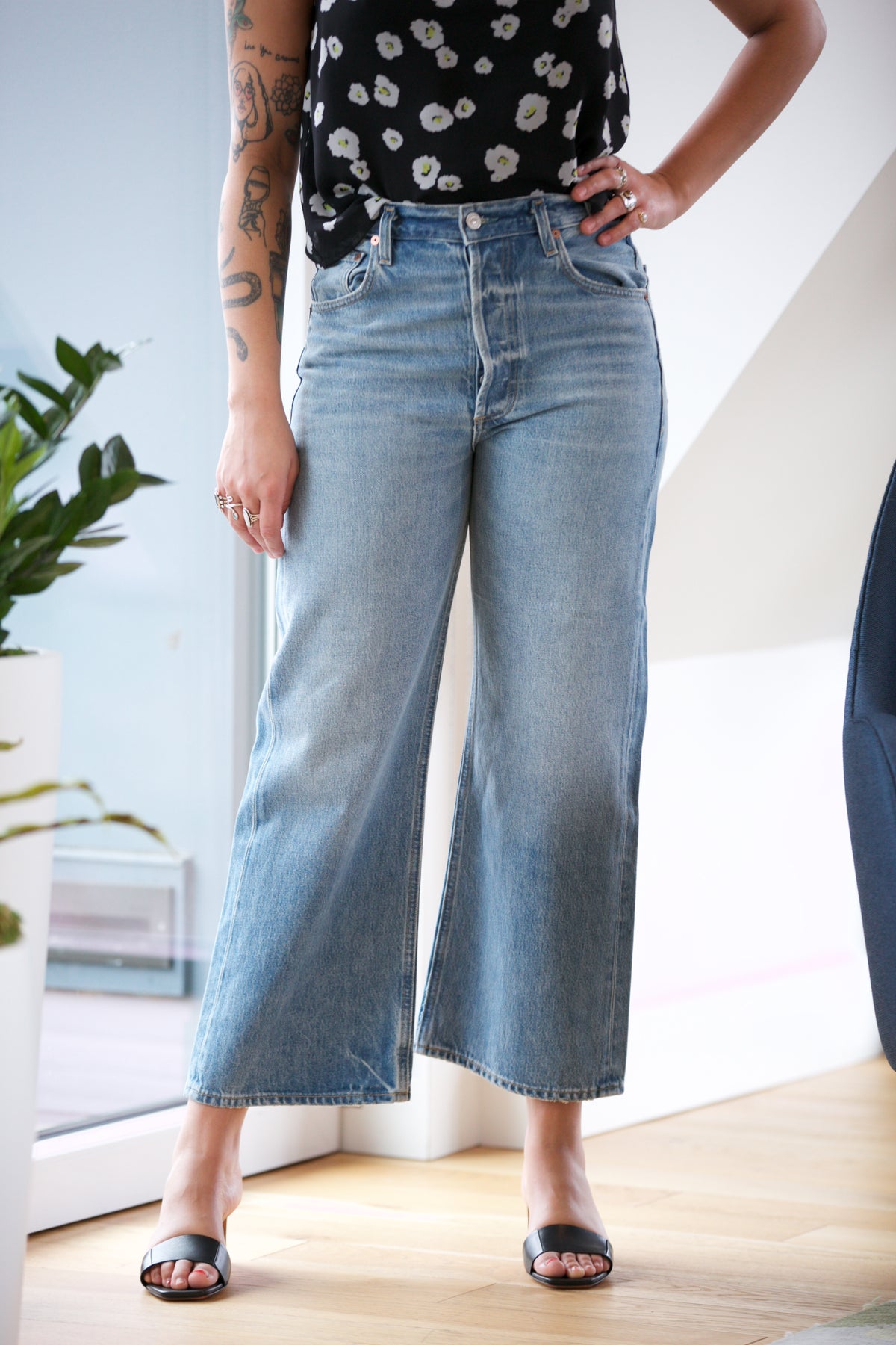 Citizens of Humanity Gaucho Vintage Wide Leg in Sodapop