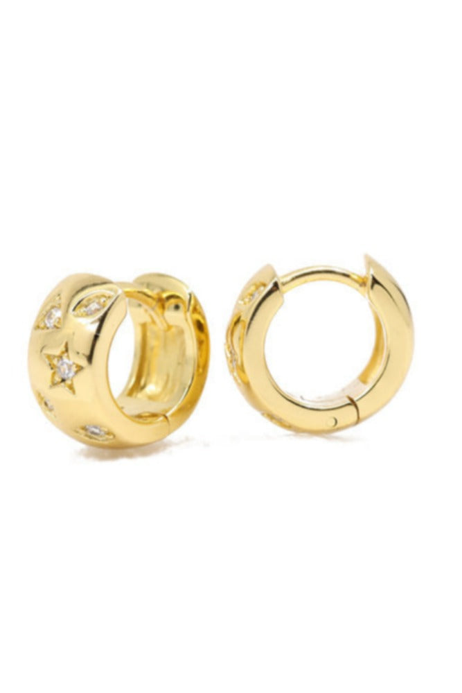 The Land of Salt Constellation Huggie Hoops