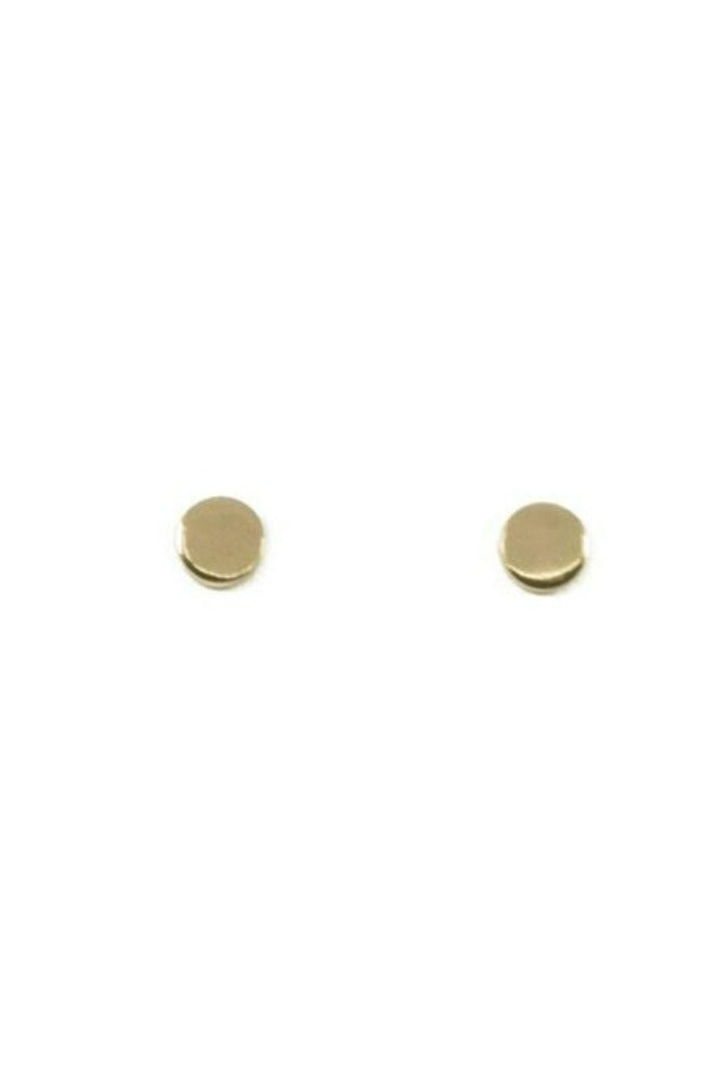 The Land of Salt Tiny Circle Stud Earrings