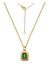 The Land of Salt Ames Emerald Amulet Pendant Necklace