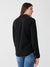 Faherty Legend Sweater Shirt in Heathered Black Twill