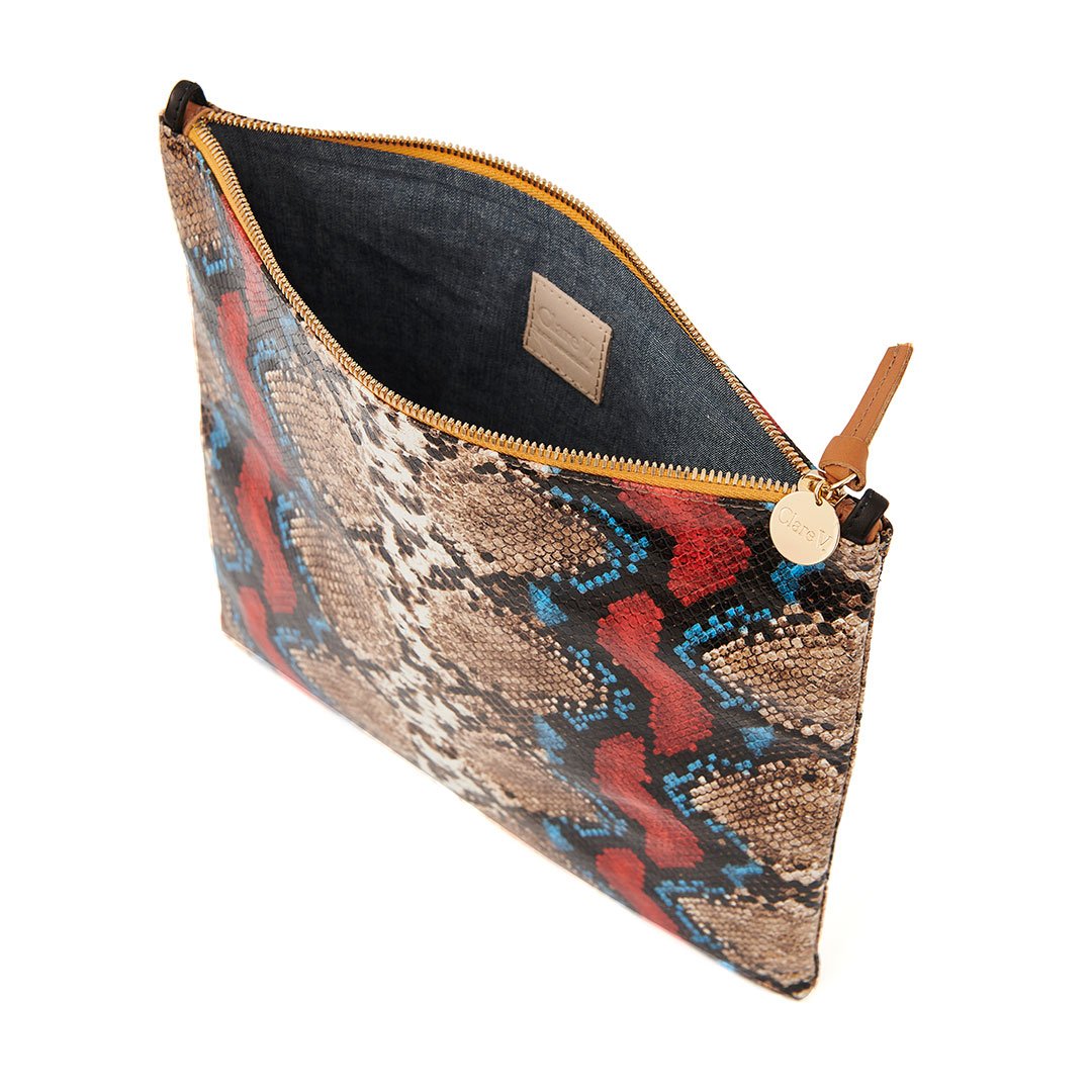 Clare V. Foldover Clutch w/ Tabs