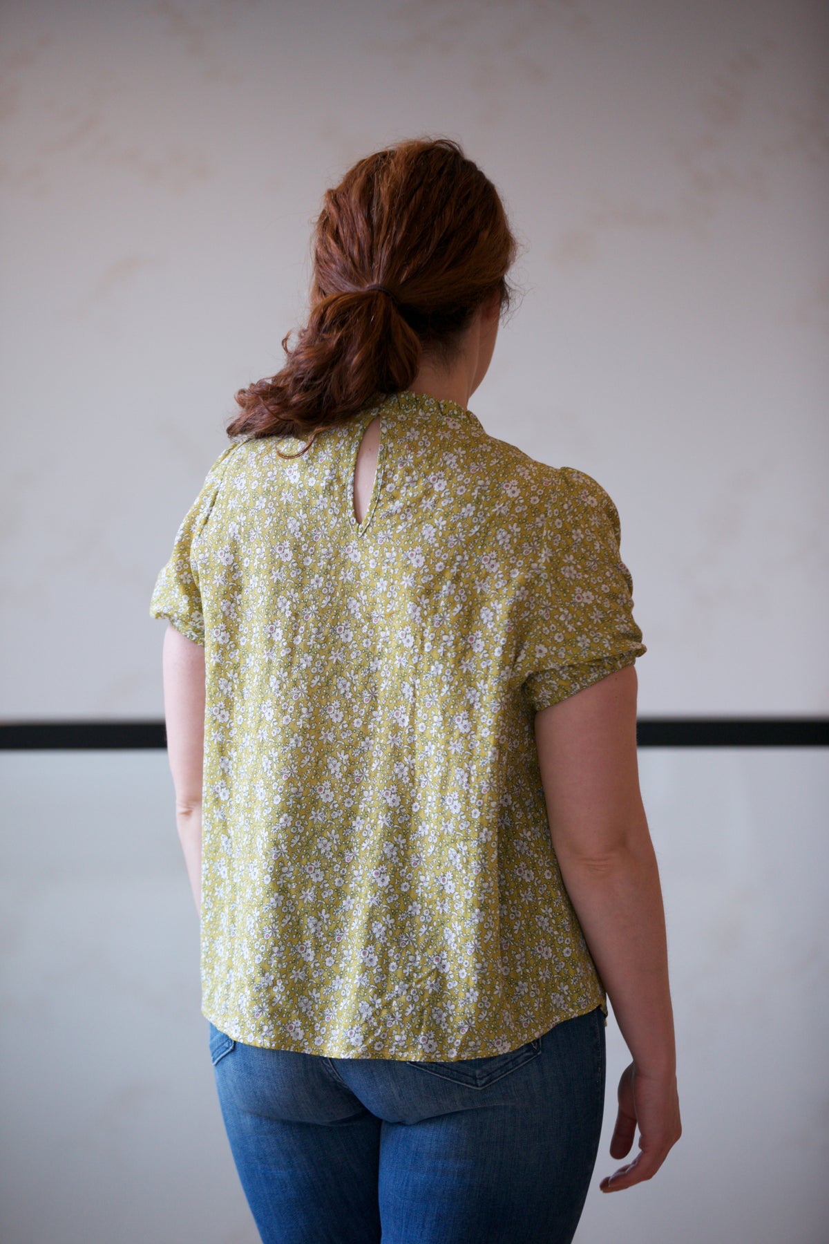HOLIDAY Jocelyn Pin Tuck Detail Blouse