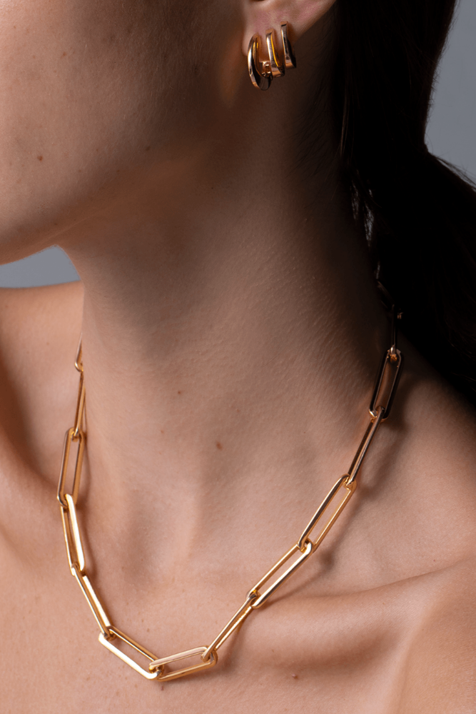 Jenny Bird Stevie Necklace Gold