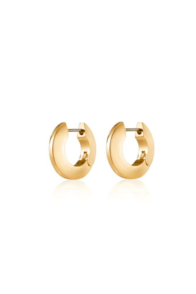 Jenny Bird Toni Hinged Hoops - Small Gold