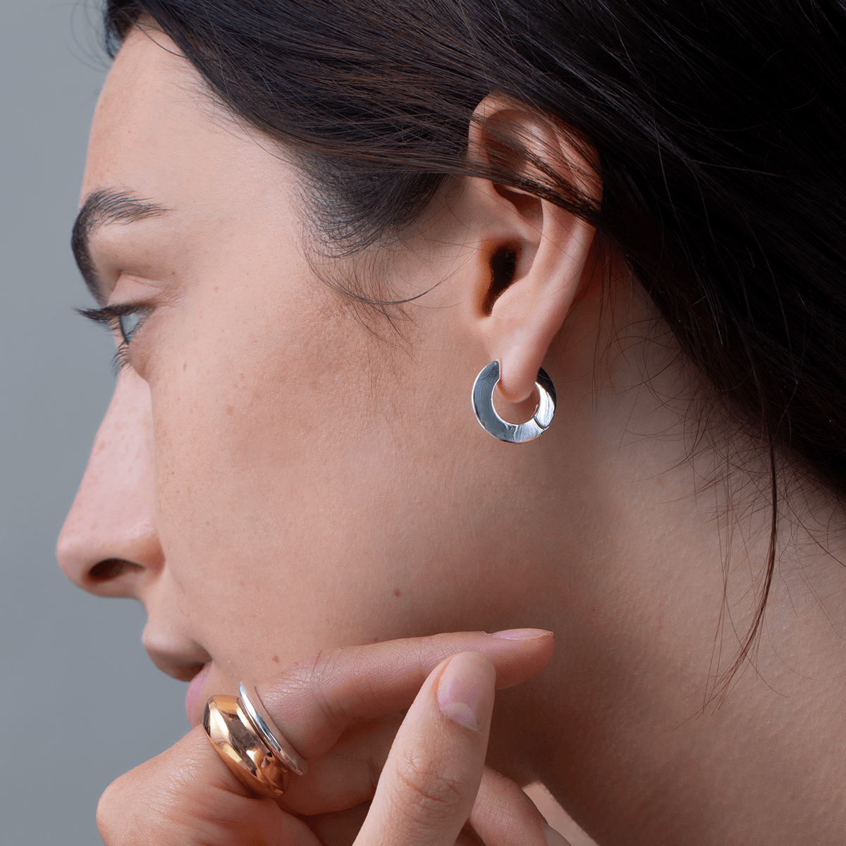 Jenny Bird Toni Hinged Hoop Earrings - Small