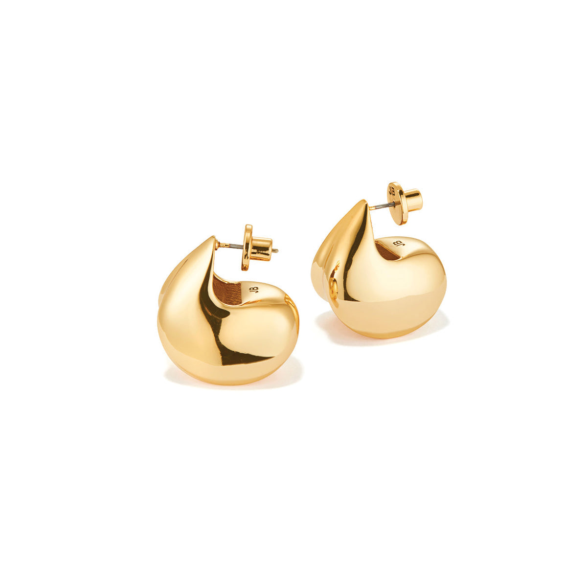 Jenny Bird Nouveaux Puff Earrings gold
