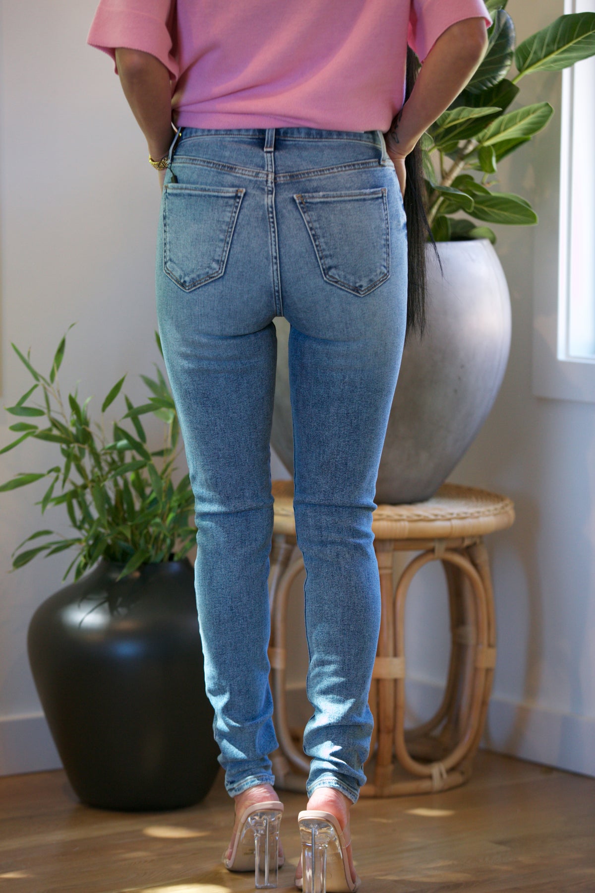 JOE'S JEANS The Charlie High Rise Skinny Ankle in Wanderlust