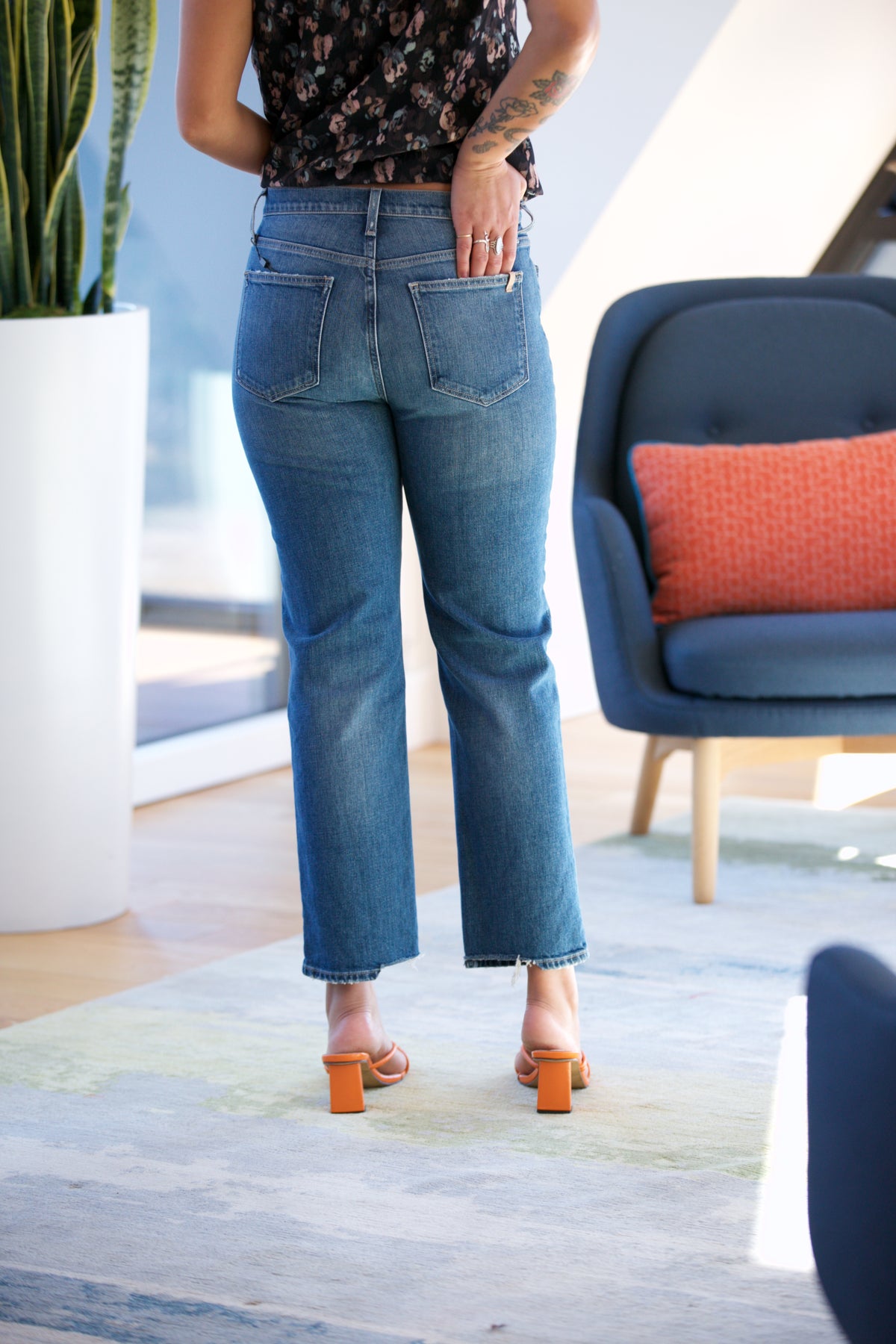JOE'S JEANS The Honor Ankle Button Fly in Unveil