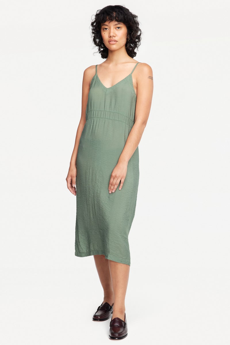 LACAUSA Alma Slip Dress - Solid
