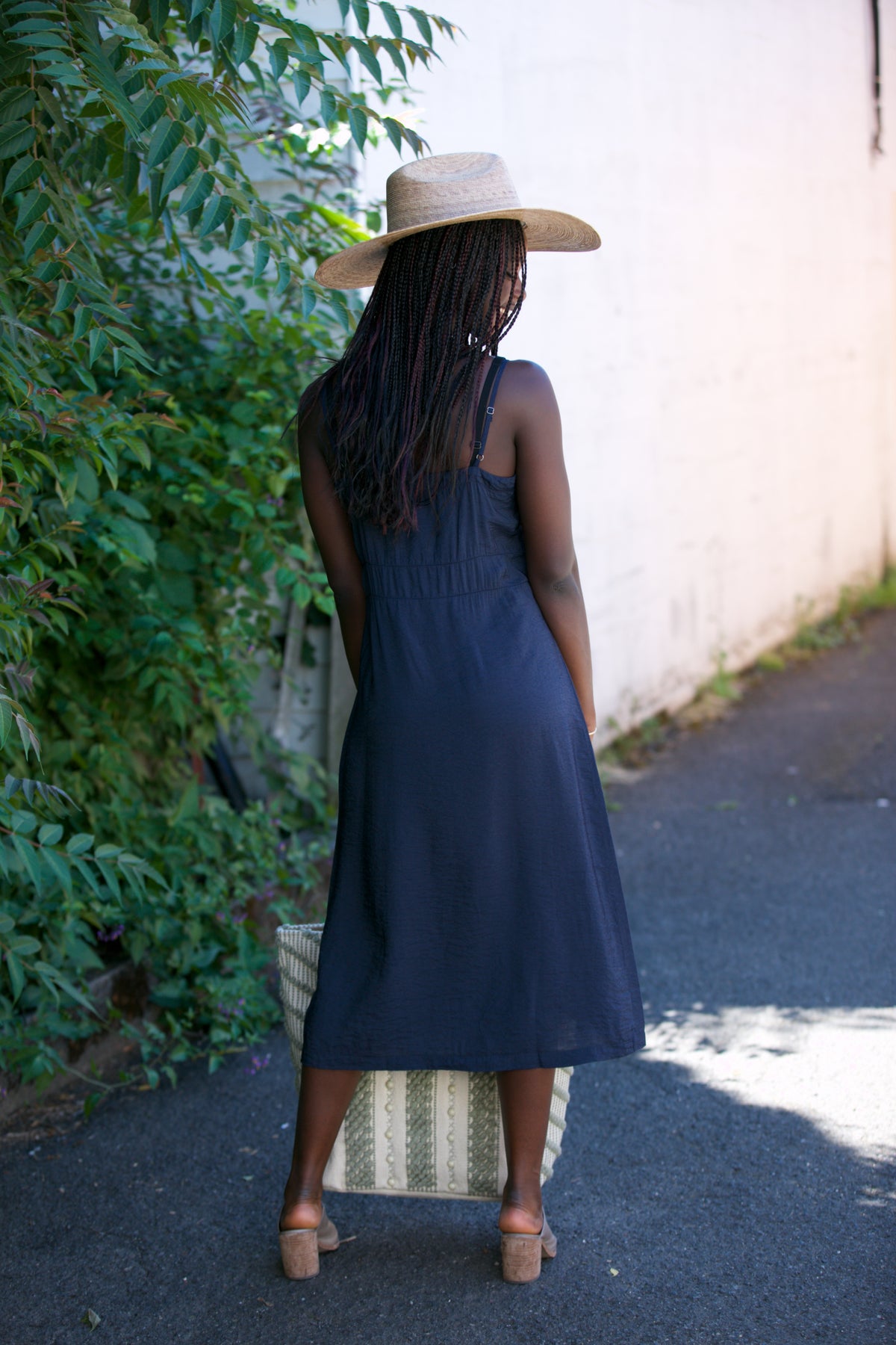 LACAUSA Alma Slip Dress Honor