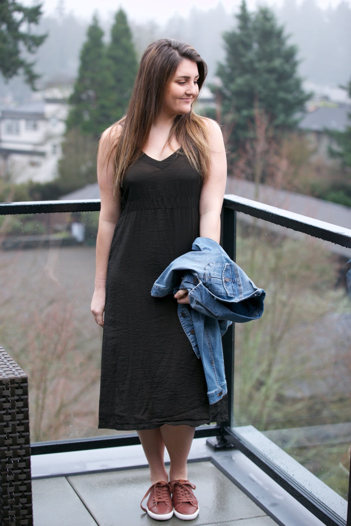 LACAUSA Alma Slip Dress - Solid