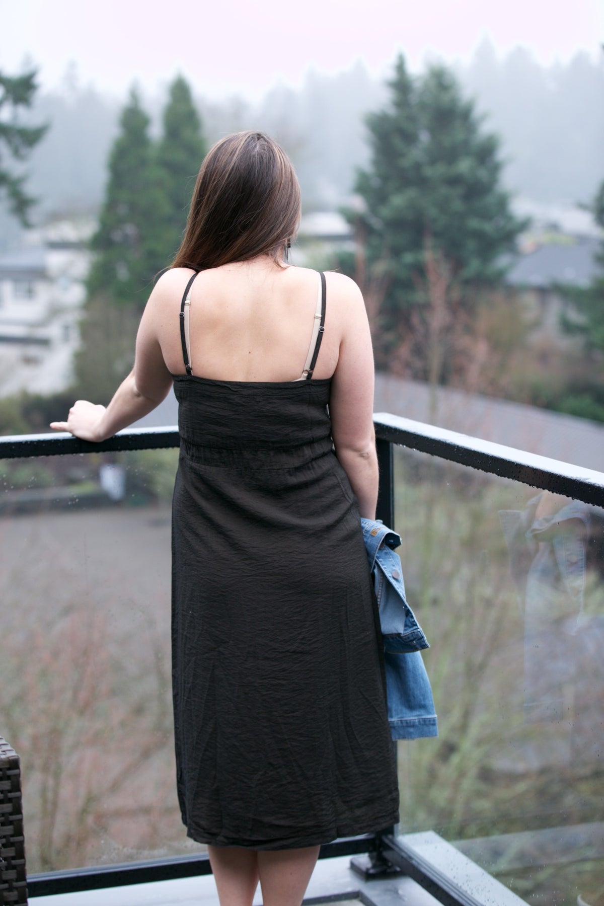 LACAUSA Alma Slip Dress - Solid