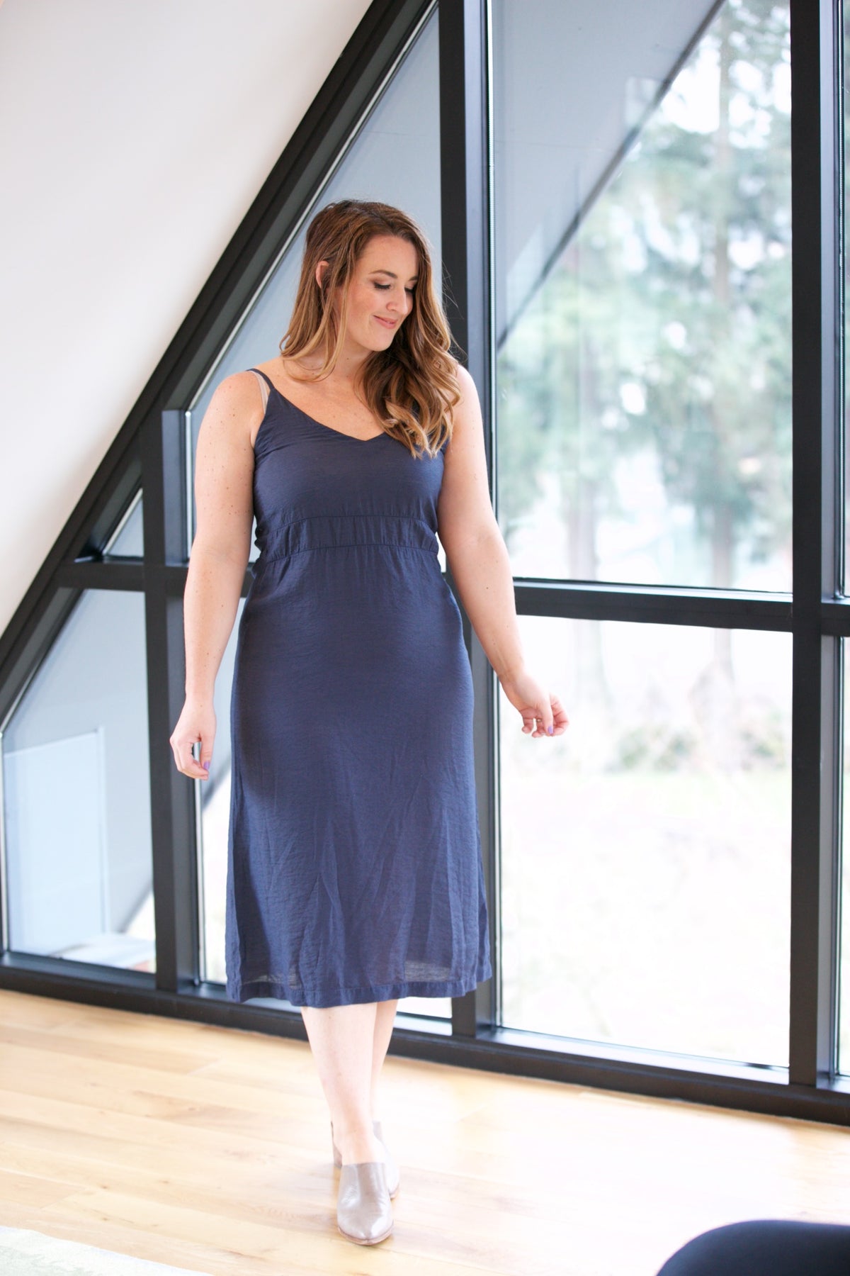 LACAUSA Alma Slip Dress - Solid