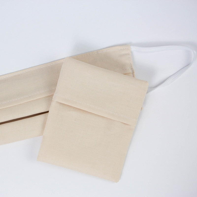 TAH Cotton Woven Double Layer Face Mask - Adult