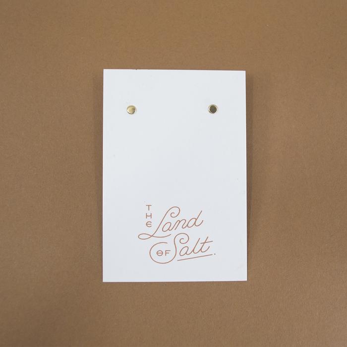 The Land of Salt Tiny Circle Stud Earrings