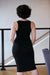 NYLAND Gina Sleeveless Fitted Midi Dress