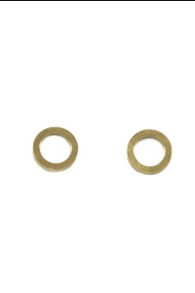 The Land of Salt Open Circle Stud Earrings