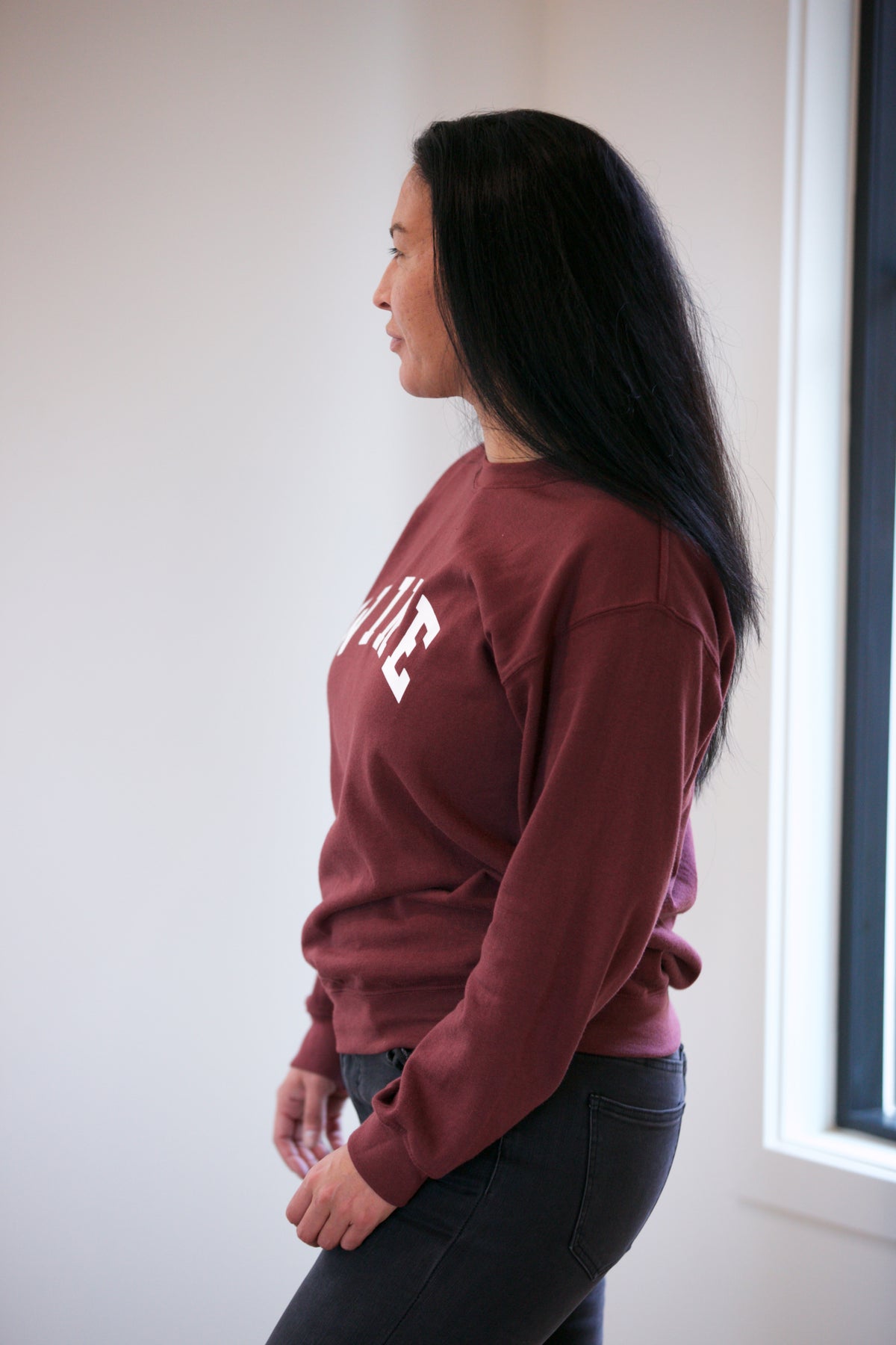 SUB_URBAN RIOT Wine Willow Sweatshirt