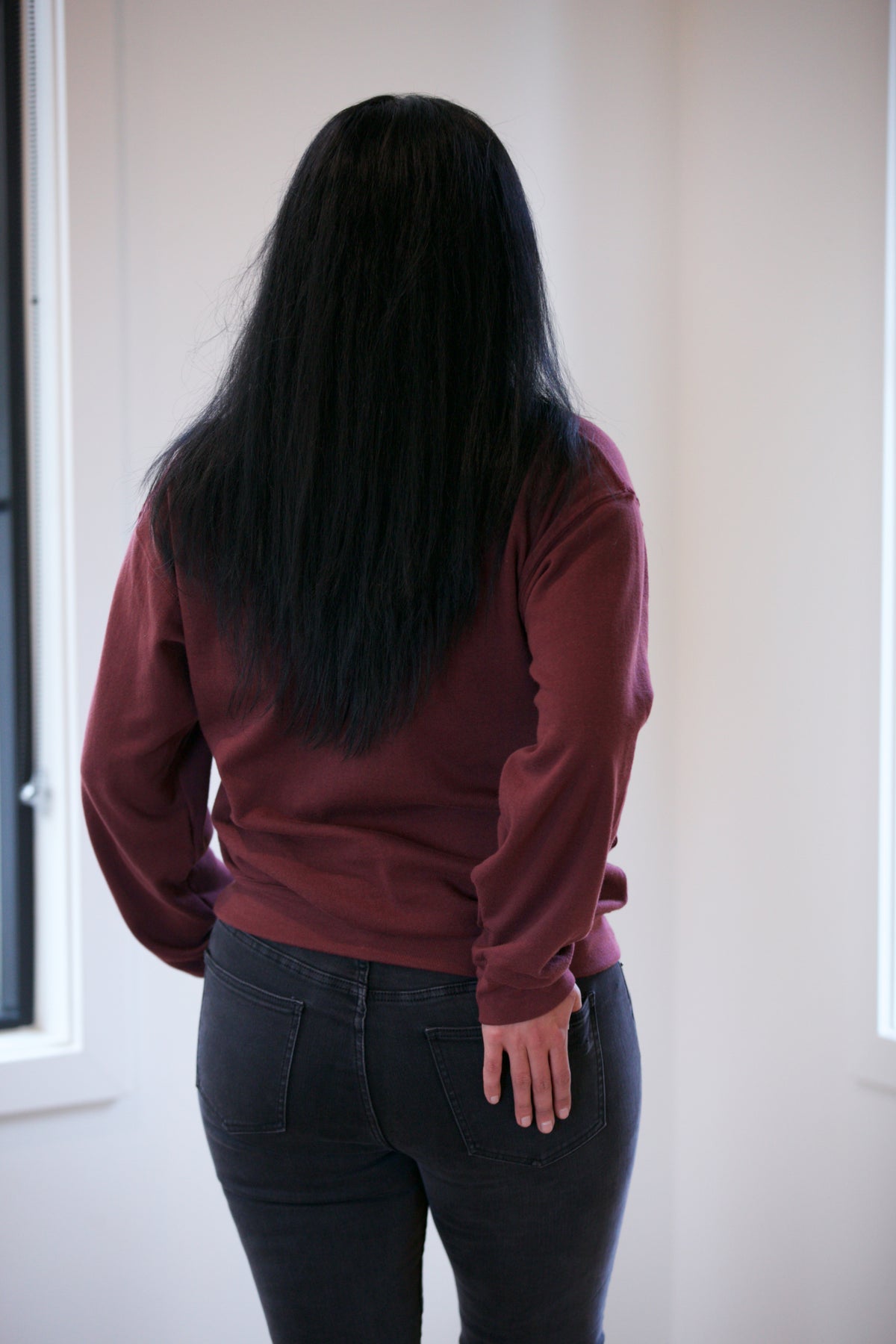 SUB_URBAN RIOT Wine Willow Sweatshirt