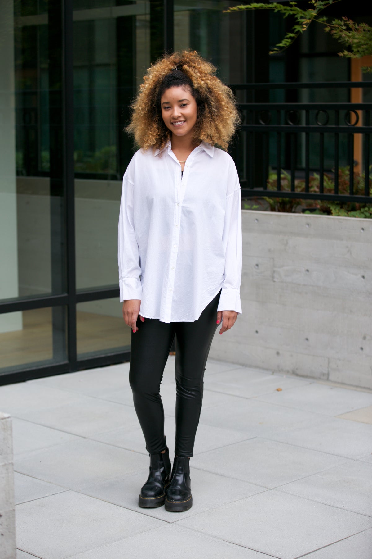 Sanctuary Faux Leather Runway Legging