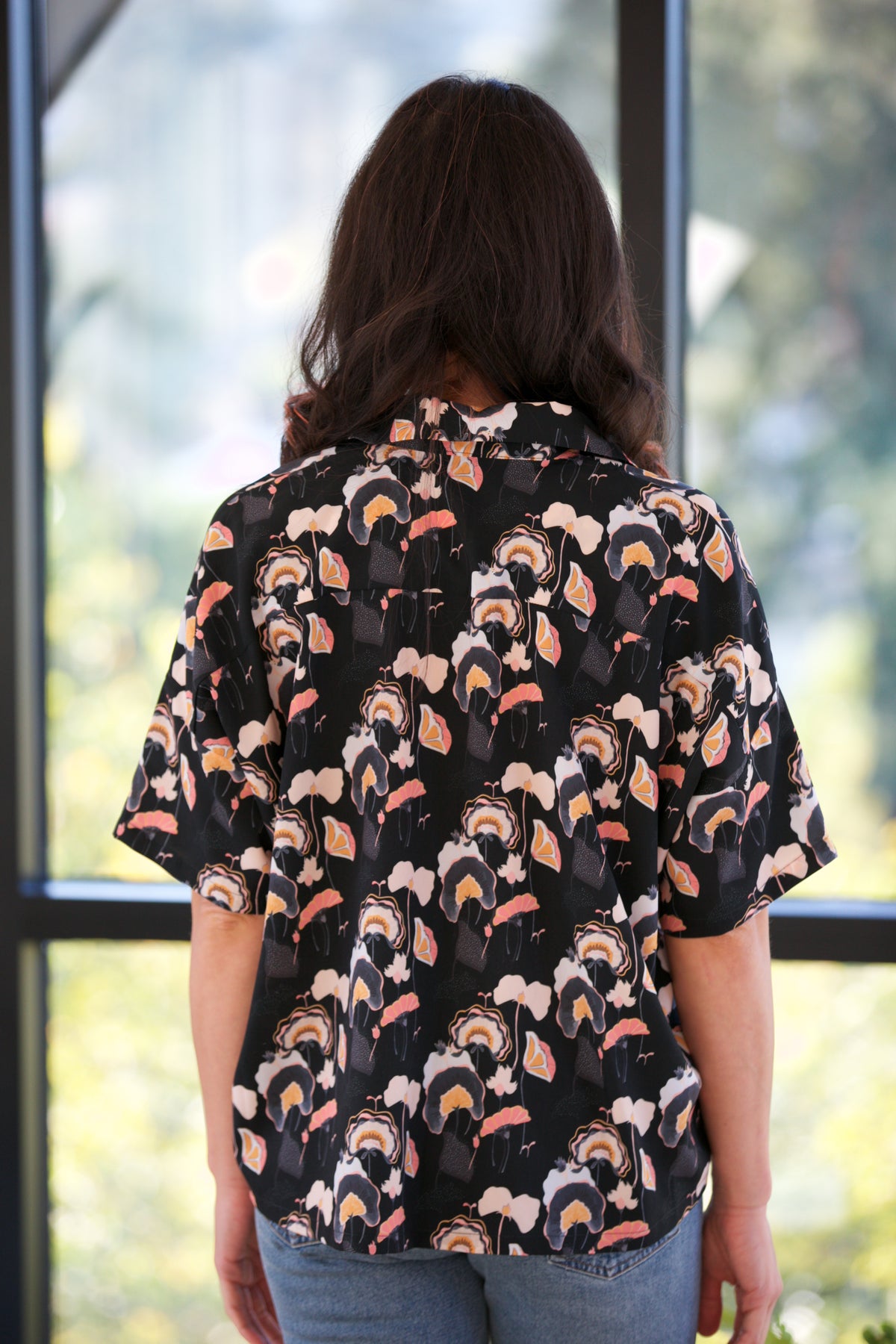 Sarah Donofrio Breezy Layers S/S Boxy Blouse