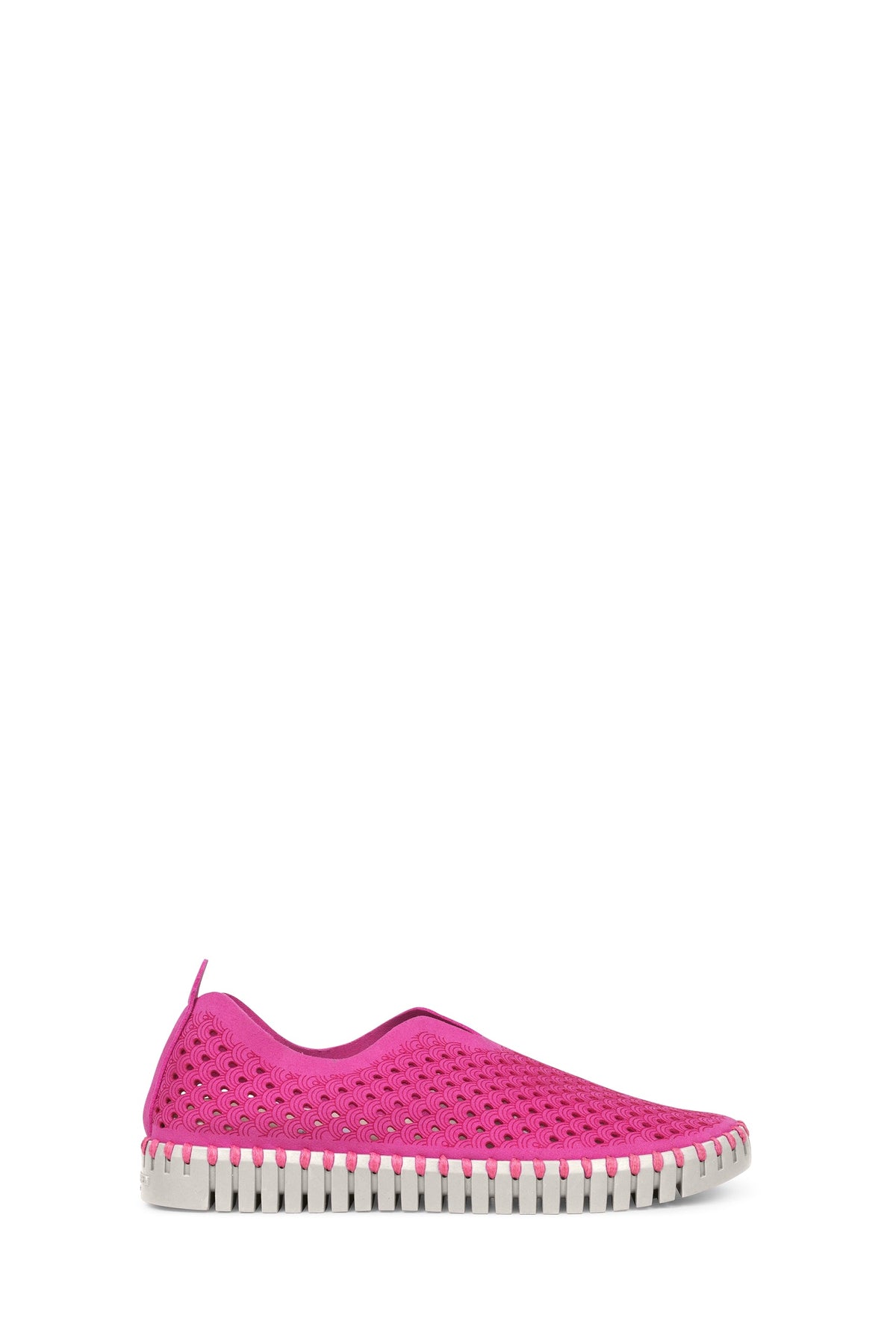 Ilse Jacobsen Tulip Slip-On w/White Sole Rose Violet