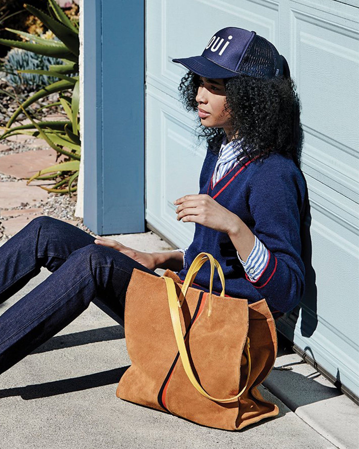 Clare V. Oui Trucker Hat