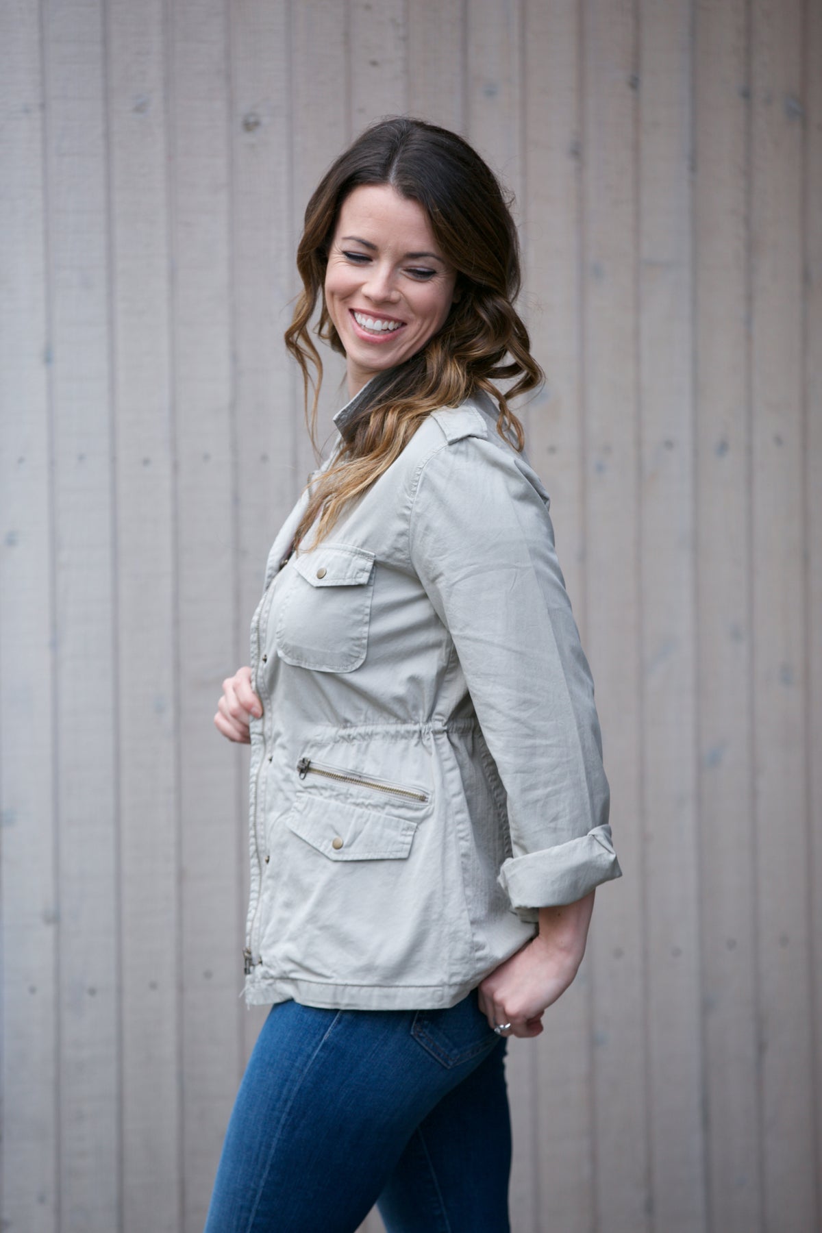 Velvet by Graham &amp; Spencer Ruby Army Jacket