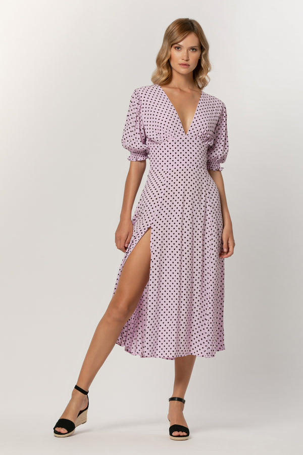 LUSANA Cindy Dress in Loren Spot